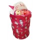 Cos pliabil cu capac si asamblare Pop Up pentru depozitare jucarii Kitty 45 x 35 cm, 60L