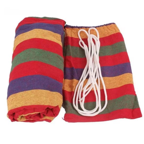 Hamac relaxare textil multicolor 100 x 200 CM cu salculet depozitare Hamac relaxare textil multicolor 100 x 200 CM cu salculet depozitare