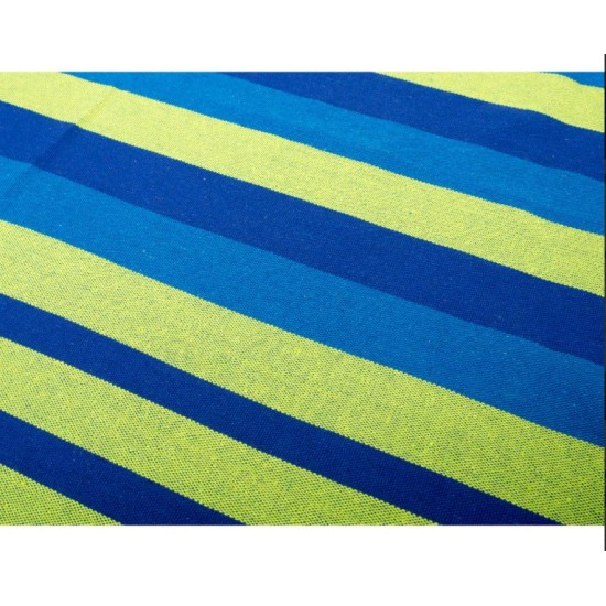 Hamac relaxare textil bicolor 100 x 200 CM cu salculet depozitare Hamac relaxare textil bicolor 100 x 200 CM cu salculet depozitare