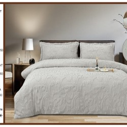                                           Lenjerie de Pat 4 Piese Cocolino Grofată cu Blăniță Premium, Cearceaf cu Elastic 180x200 cm
