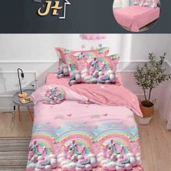                                                    Set Pat 4 Piese „Pucioasa Home” –  Cearceaf de Pat Normal