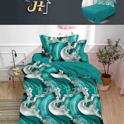                                                    Set Pat 4 Piese „Pucioasa Home” –  Cearceaf de Pat Normal