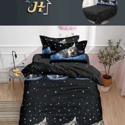                                                    Set Pat 4 Piese „Pucioasa Home” –  Cearceaf de Pat Normal