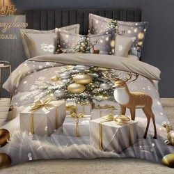                                                     Lenjerie de Pat 6 Piese Finet - Colecția Magică de Crăciun