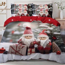                                                     Lenjerie de Pat 6 Piese Finet - Colecția Magică de Crăciun