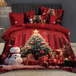                                                     Lenjerie de Pat 6 Piese Finet - Colecția Magică de Crăciun