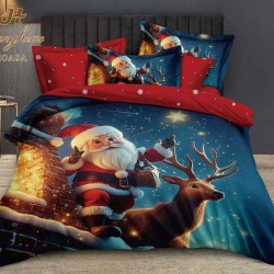                                                     Lenjerie de Pat 6 Piese Finet - Colecția Magică de Crăciun