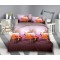                 Lenjerie De Pat Model 3D 4 Piese - 2 Persoane 