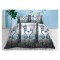         Lenjerie De Pat Model 3D 4 Piese - 2 Persoane 