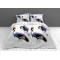           Lenjerie De Pat Model 3D 4 Piese - 2 Persoane 