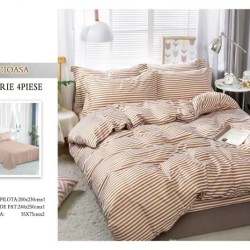                                                    Lenjerie De Pat 4 Piese - 2 Persoane 