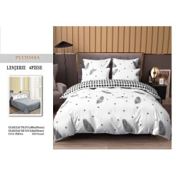                                                    Lenjerie De Pat 4 Piese - 2 Persoane 