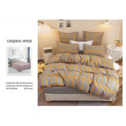                                                    Lenjerie De Pat 4 Piese - 2 Persoane 