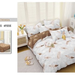                                                    Lenjerie De Pat 4 Piese - 2 Persoane 