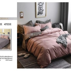                                                    Lenjerie De Pat 4 Piese - 2 Persoane 