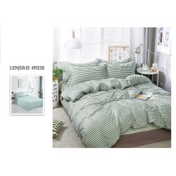                                                    Lenjerie De Pat 4 Piese - 2 Persoane 