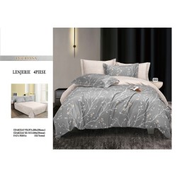                                                    Lenjerie De Pat 4 Piese - 2 Persoane 