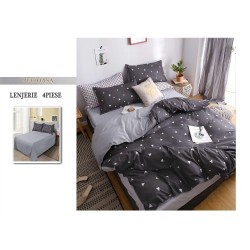                                                    Lenjerie De Pat 4 Piese - 2 Persoane 