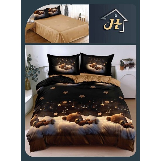                                                 Lenjerie De Pat 4 Piese - 2 Persoane 