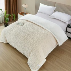                                     Pătură Cocolino 3D cu Blăniță si Carouri 200x230 CM