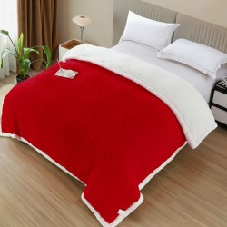                                     Pătură Cocolino 3D cu Blăniță si Carouri 200x230 CM
