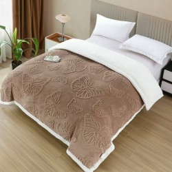                                     Pătură Cocolino 3D cu Blăniță si Fluturi 200x230 CM