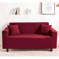                                                     Husa canapea 3 locuri ROSU INCHIS