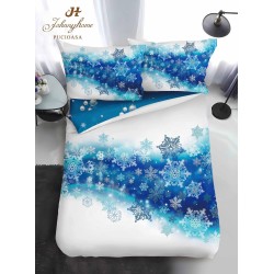                                                Lenjerie de Pat 4 Piese Finet - Colecția Magică de Crăciun (Pat 1 Persoană)