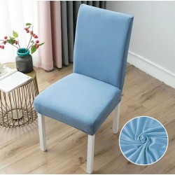                                          Huse Scaun Set 6 Piese - Bleu