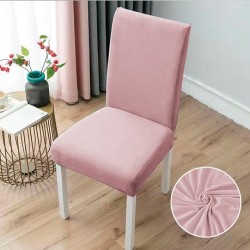                                         Huse Scaun Set 6 Piese - Roz