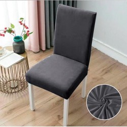                                          Huse Scaun Set 6 Piese - Gri Inchis