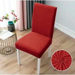                                          Huse Scaun Set 6 Piese - Rosu