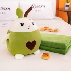                                     Accesoriu de Relaxare 3-în-1: Pernă, Pătură Pufoasă și Încălzitor Mâini Colecția "Soft Buddies" 