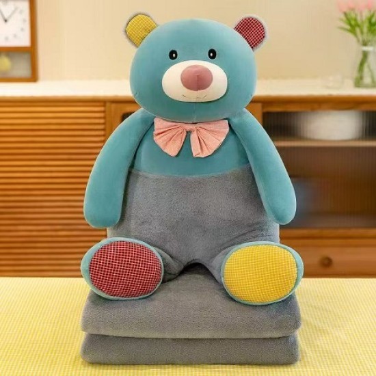                                      Set Confort 2-în-1 "Soft Buddies" – Mascotă & Păturică cu Fermoar