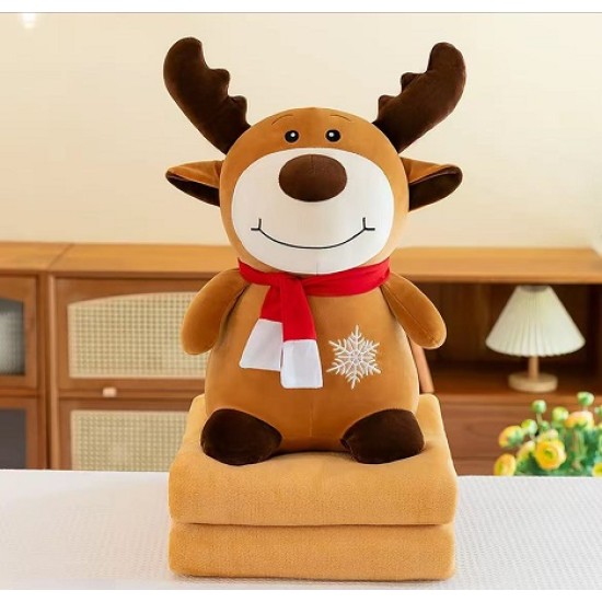                        Set Confort 2-în-1 "Soft Buddies" – Mascotă & Păturică cu Fermoar