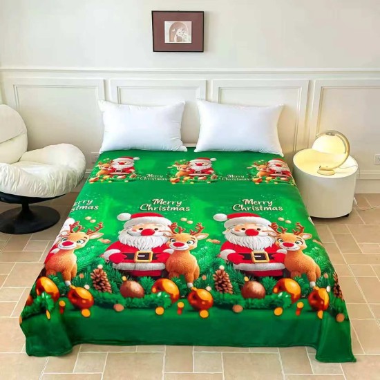                                       Pătură cocolino tematică de Crăciun 200x230 cm