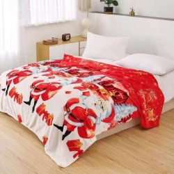                                       Pătură cocolino tematică de Crăciun 200x230 cm