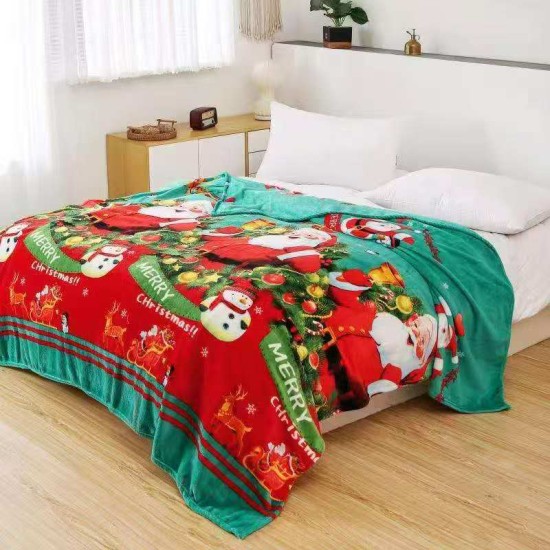                                      Pătură cocolino tematică de Crăciun 200x230 cm