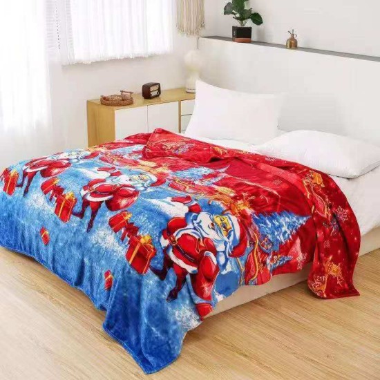                                       Pătură cocolino tematică de Crăciun 200x230 cm