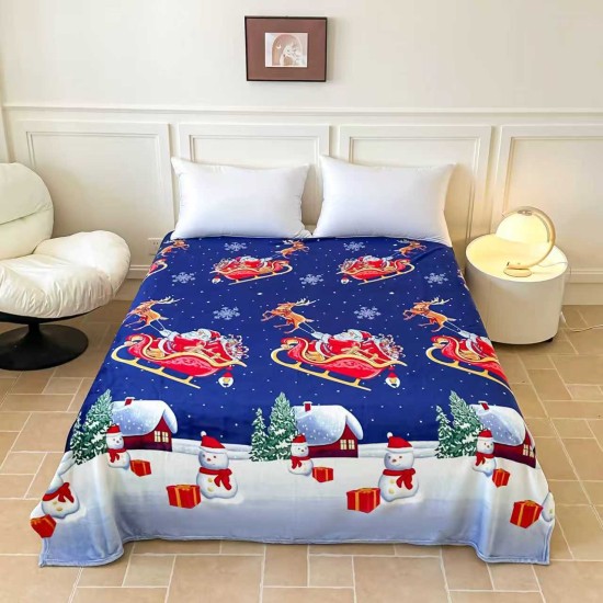                                       Pătură cocolino tematică de Crăciun 200x230 cm