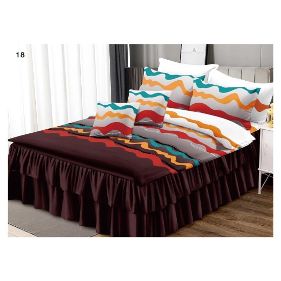                                                     Lenjerie 6 Piese cu Volanase