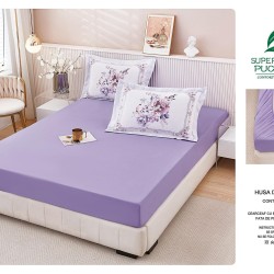                                                      Husa Finet 3 Piese Violet Uni 160x200CM