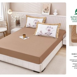                                                      Husa Finet 3 Piese Maro Uni 160x200CM