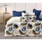                                                        Lenjerie De Pat Pucioasa 5D 6 Piese - 2 Persoane 