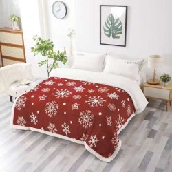                                      Pătură cu blăniță tematică de Crăciun 200x230 cm