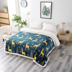                                      Pătură cu blăniță tematică de Crăciun 200x230 cm