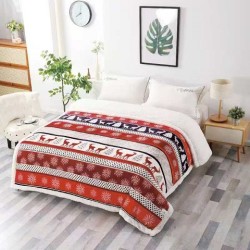                                      Pătură cu blăniță tematică de Crăciun 200x230 cm