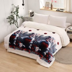                                      Pătură cu blăniță tematică de Crăciun 200x230 cm