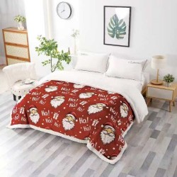                                      Pătură cu blăniță tematică de Crăciun 200x230 cm