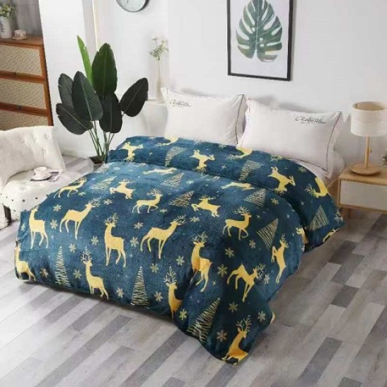                                      Pătură cocolino tematică de Crăciun 200x230 cm